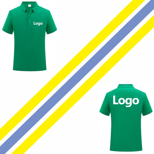 KAISING High-Quality Pure Cotton Polo Shirt Custom Logo Print Personal Design Tops Embroidery Summer Men And Women Clothing S-4X