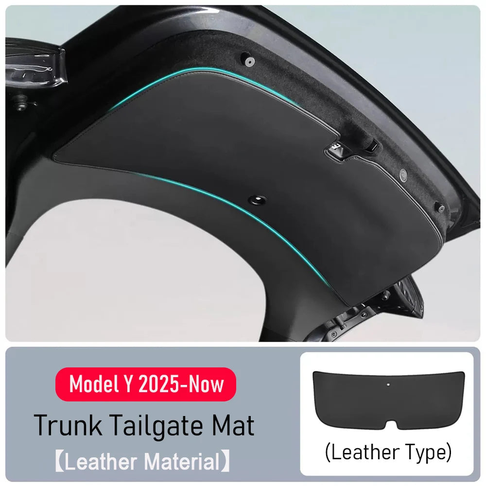 For Tesla Model Y Juniper 2025 2026 Trunk Mats Rear Trunk Tailgate Protective Mat Anti-dirty Protective Pad Trim Car Accessories