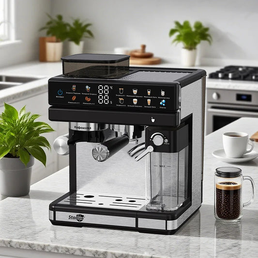 Home Coffee Machine Grinder Milk Carton Home Automatic Coffee Machine