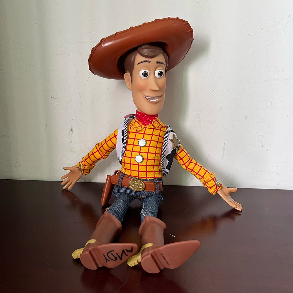 Toy Story 4 Talking Woody Jessie Action Figure Sing Soft Cute Anime Figure Decoration Birthday Model Gift Toys