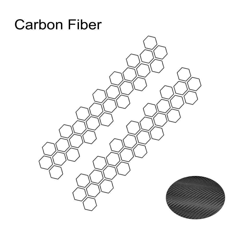 Car Creative Honeycomb Open Style Sticker Auto Graphics Vinyl Decor Tuning Car Side Sticker For Audi BMW Hyundai Ford Jeep Fiat