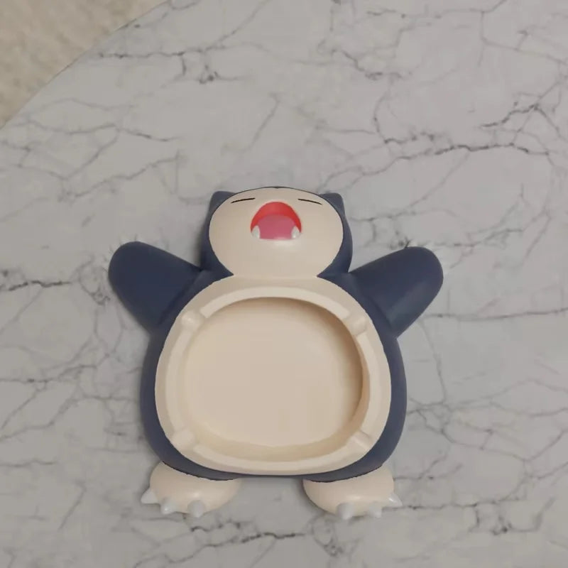 Snorlax Ashtray Desktop Ornament Personalized Anime Pokemon Trendy Toys Living Room E-Sports Room Office Decorations Gift