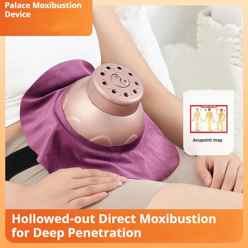 New Moxibustion Apparatus Smokeless Electronic Body Abdominal Massager