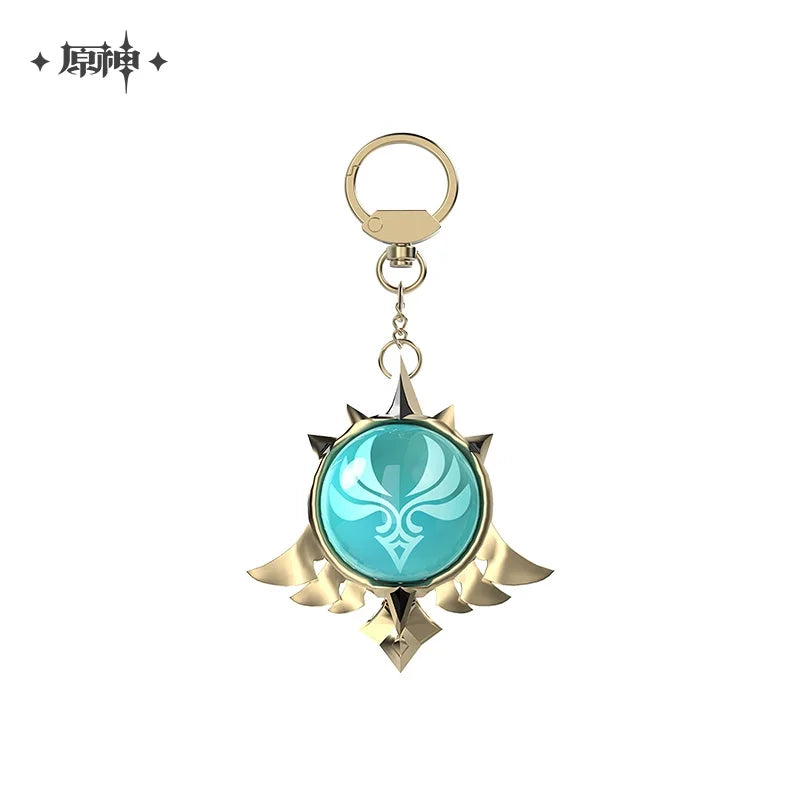 Sunsyea Genshin Impact Official Merch miHoYo Original Authentic Eyes of God Keychain Mondstadt Liyue Inazuma