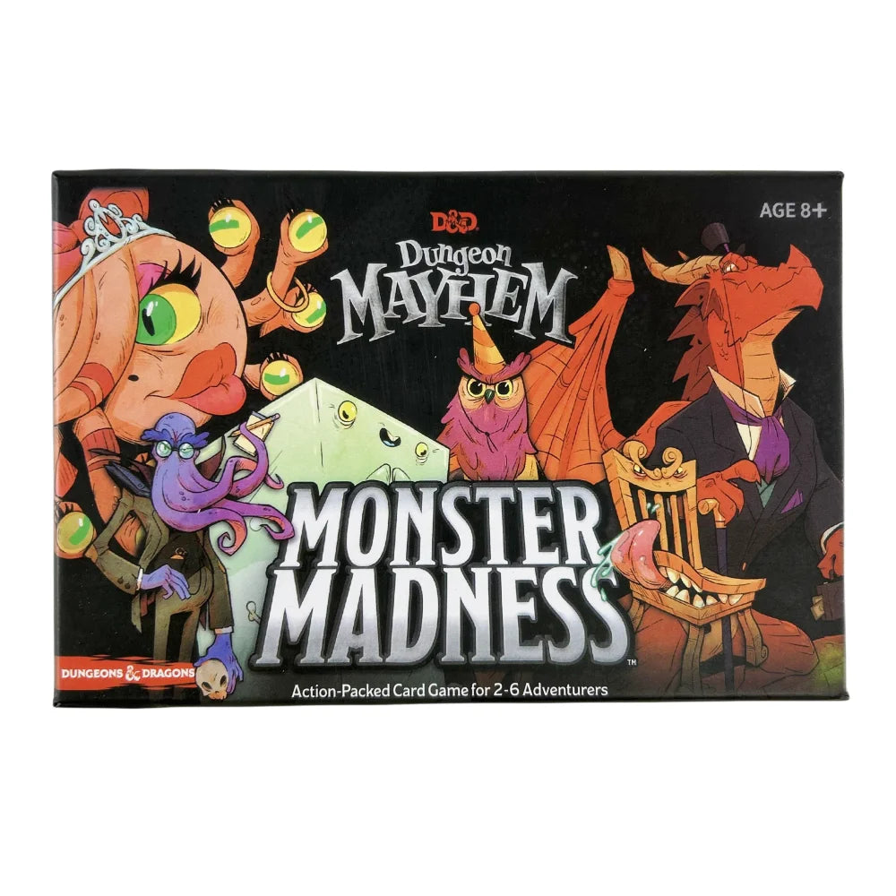 Dungeon Mayhem Board Games Cards Monster Madness Card Deck English Version Gift Wholesale