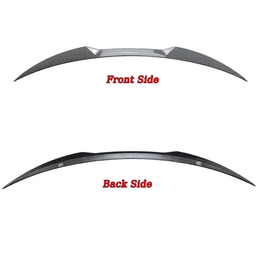 Carbon Look Car Trunk Spoiler Rear Spoiler For Alfa Romeo Giulia 2016-2023 Roof Splitter Tail Wing Body Kit Gloss Black Trim