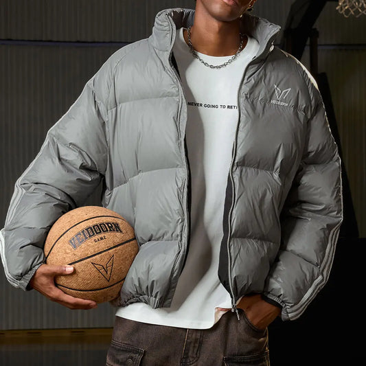 2025 High Fill Power Down Jacket Men/Women 80% White Duck Feather Winter Coat Ultra Warm Hooded Parka for Extreme Cold Weather