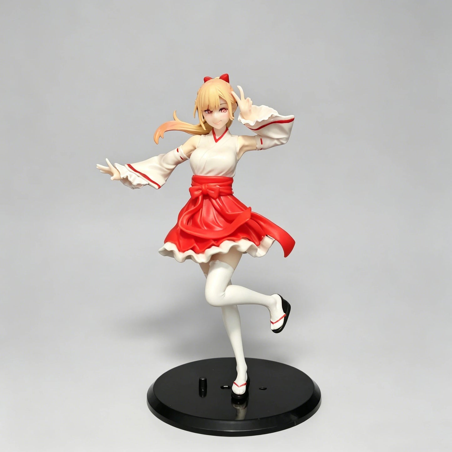 20cm My Dress-Up Darling Figure Shrine Maiden Detective Outfit Anime Girl Figurine PVC Model Doll Desktop Decor Gift