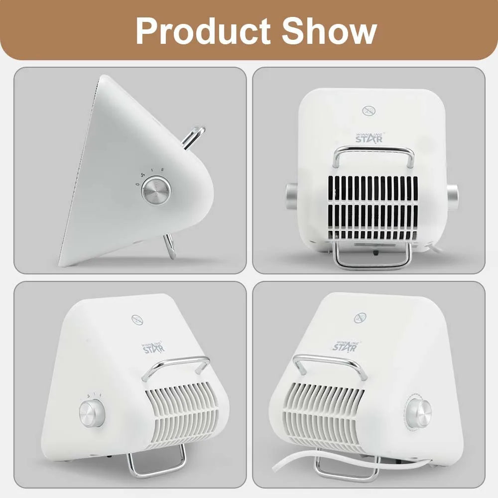 1500W Household Anti-dumping Fast Heating Foot Warmer Intelligent Constant Temperature Warm Fan Heater