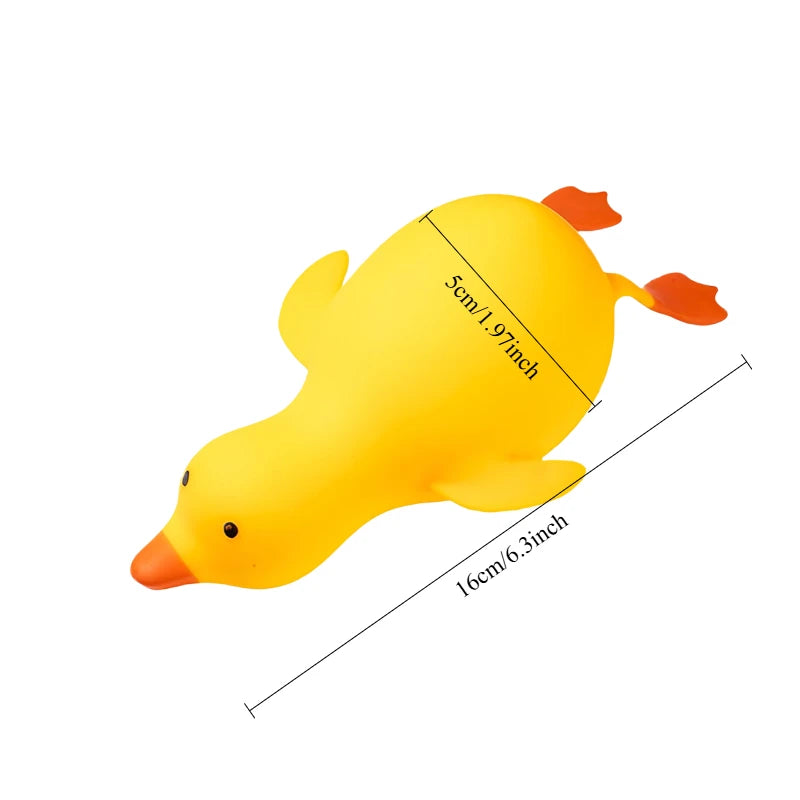 33CM Antistress Duck Fidgets Toys Squishy Goose Animals Vent Toys for Adults Decompression Stretch Toys Friends Best Gift