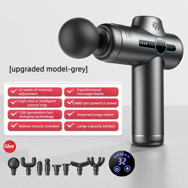 99 Speed Professional Muscle Massage Gun Massager for Neck and Back, Drop Shipping Fitness Equipment