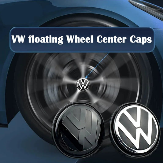 4pcs 56mm 65mm VW floating Car Wheel Center Caps Hubcap Cover for VW Jetta MK5 Golf Passat styling CC Golf 3B7601171 1J0601171