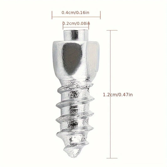 4*12/4*9mm non-slip skid nails Non-slip wheel tires 100PCs for cars motorcycles bicycles cars winter emergency