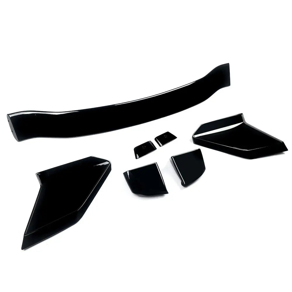 For Honda Civic Hatchback 2016-2021 Type R Style Rear Trunk Spoiler Wing Gloss Black Trunk Top Wing Spoiler Diffuser Auto Parts