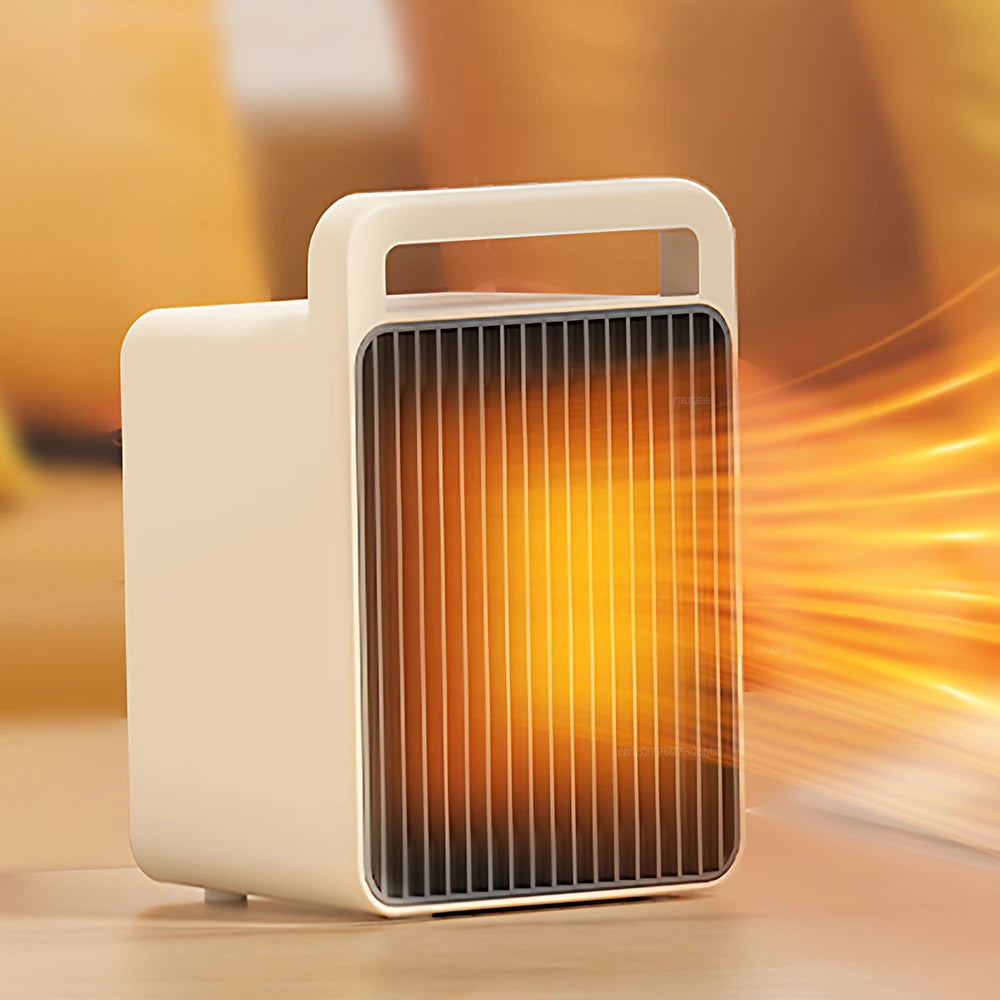 Portable Electric Heater 2 Level Adjustable Fast Heating 600W 900W for Bathroom Room Winter Home Heating Appliance