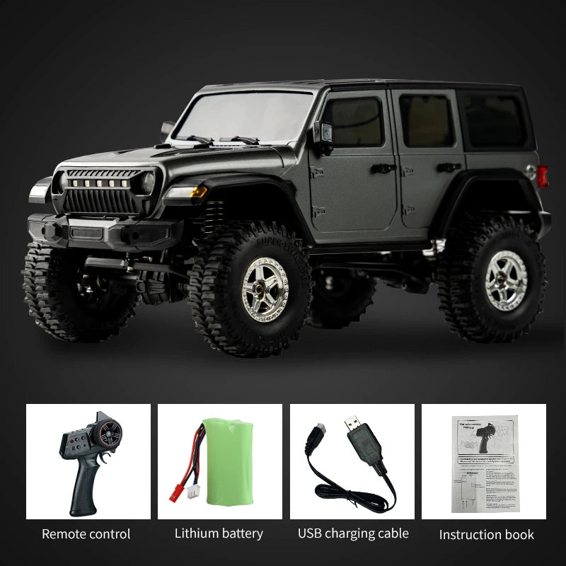 JHD For JJRC C8801 PRO 1:18 Rc Three Level Adjustment Dual Speed Gearbox 4WD C8801 Suspension Off-Road Car With More Battery