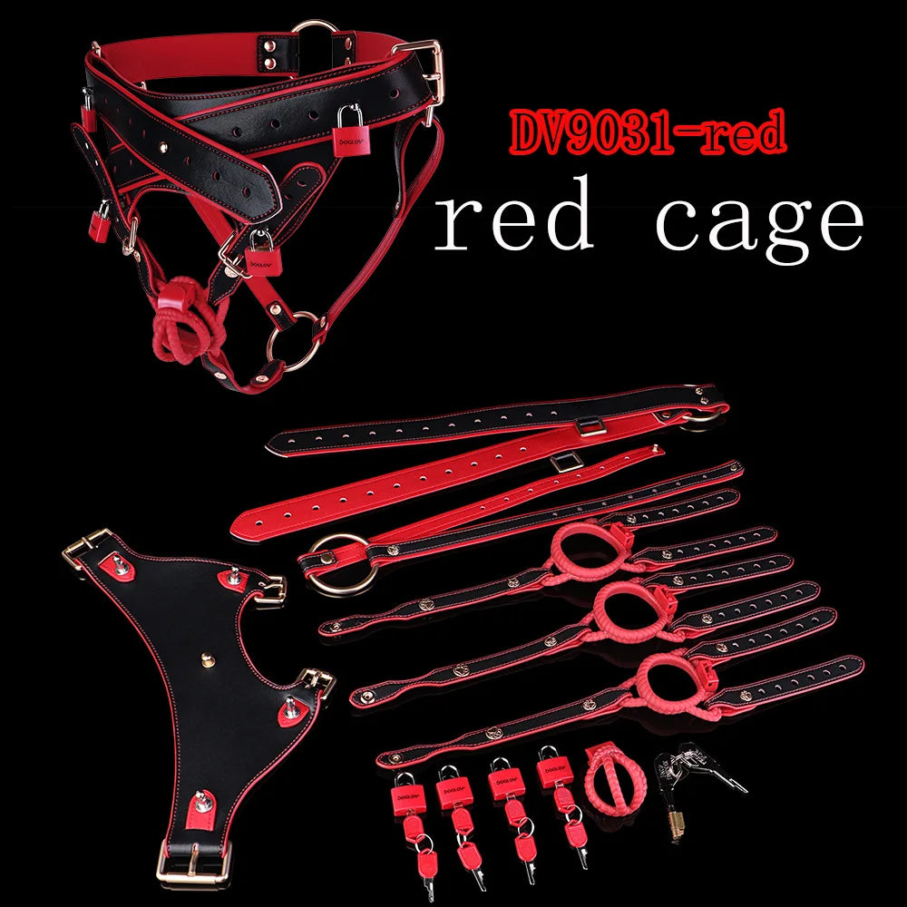 FRKO 2 In1 BDSM Detachable Chastity Belt Y Chastity CB Lock Belt Cock Cage Sex Toys Anal Plug Sissy Sexual Restraint Abstinence