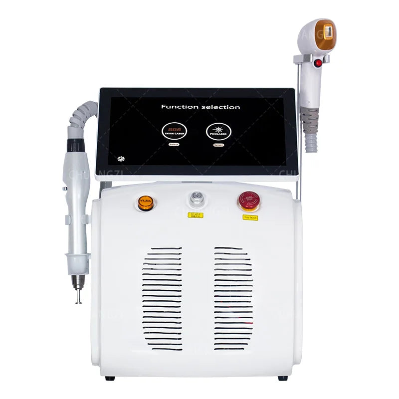 Titanium Soprano 2 in 1 Diode Laser Hair Removal Device 5000W Tattoo Removal Strong Hair Removal Laser Equipment