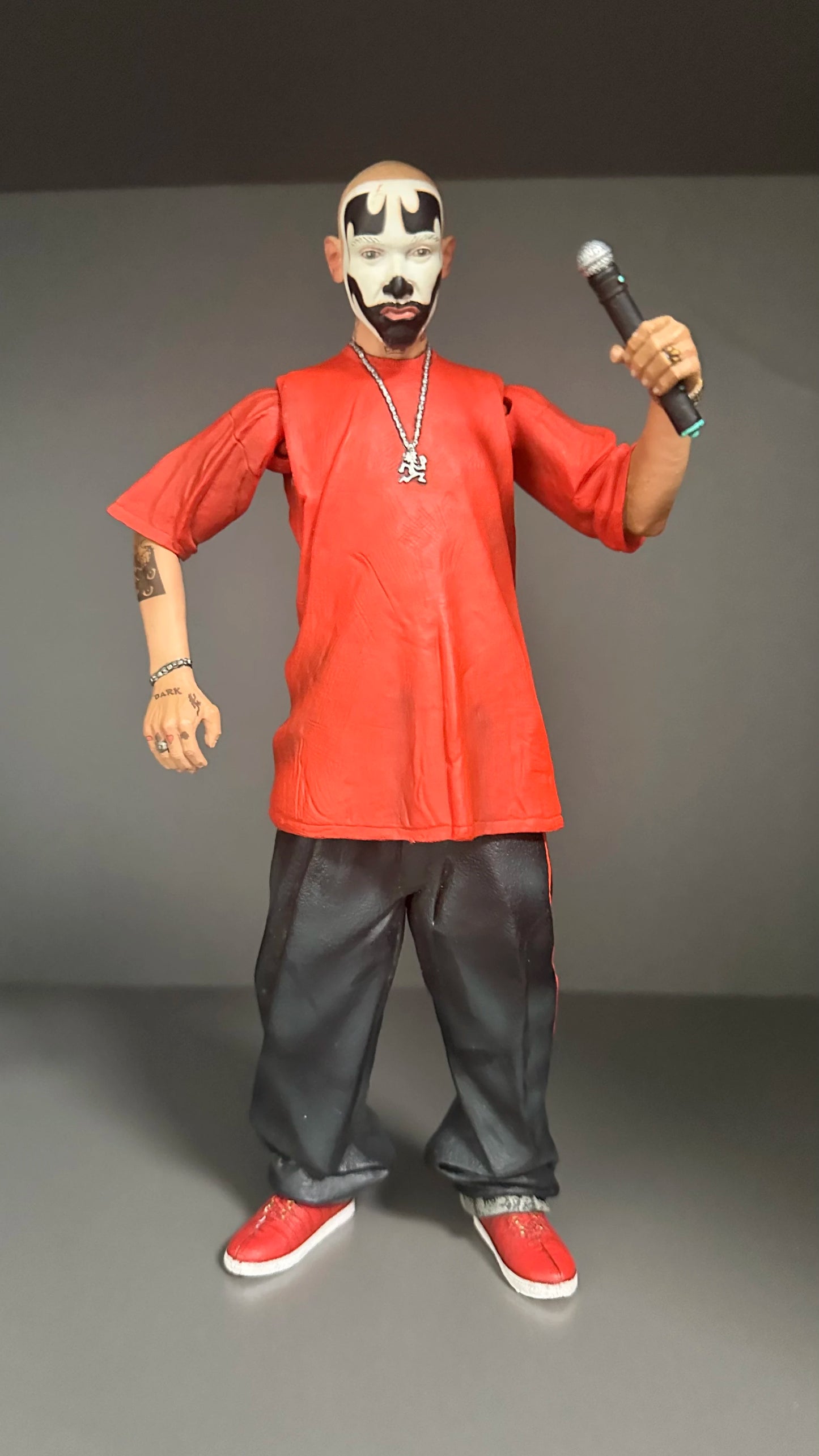 NECA Shaggy 2 Dope 10' Action Figure W/Microphone Insane Clown Posse ICP Rare Vintage Rap Group Real Person Figure 2007 Toys
