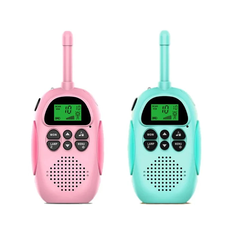 2PCS Children's Wireless Phone walkie talkie Portable Parent Child Interactive 3KM Long Range walkie talkie Toys Phone Gifts