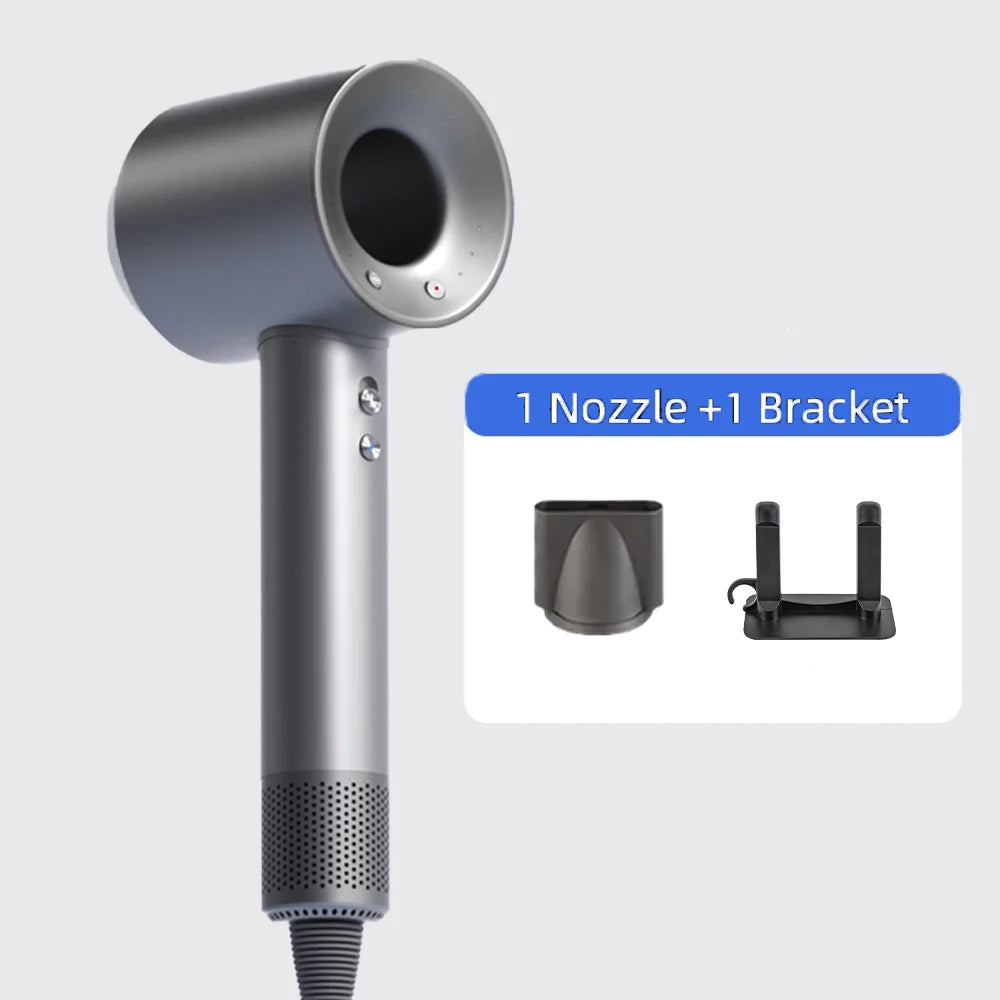 Compact Travel Hair Dryer with Folding Handle, Mini Lightweight Blow Dryer Dual Voltage, Quick Dry Portable Blowdryer for Home B