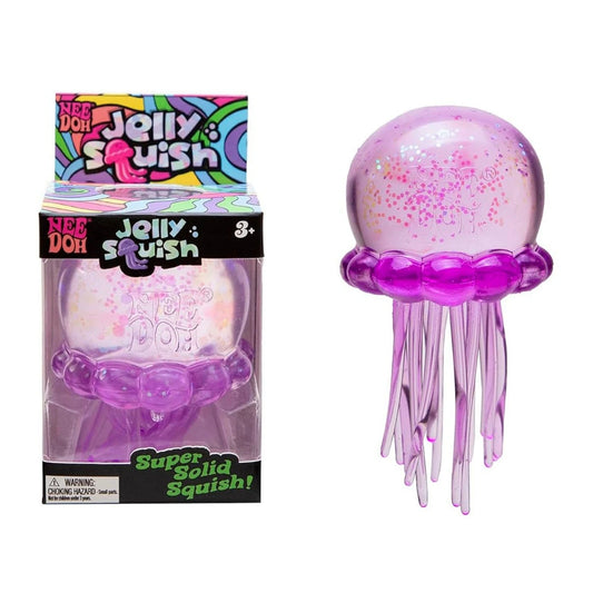Hot Selling Schylling NeeDoh Fuzz Ball Jellyfish Squishy Blind Box Soft Squeeze Toy Stress Anxiety Relief Stress Sensory Gift