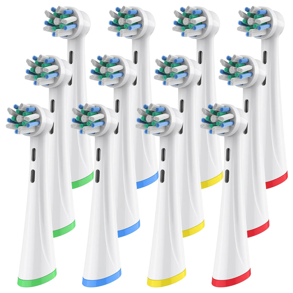 iO Replacement Brush Heads Compatible with Oral B IO 2/3/4/5/6/7/8/9/10 Electric Toothbrush, Cross Clean Toothbrush Head Refill