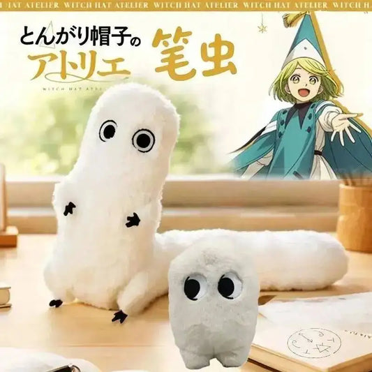 Cute Witch Hat Atelier Fudemushi Plush Anime Coco Brushbuddy Plush Soft Stuffed Peripheral Toy Collection
