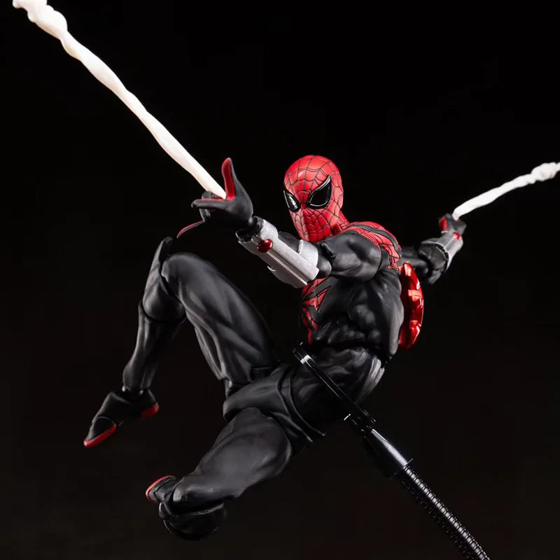 Original Mess Toys Superior Spider Man Doctor Octopus & Peter Parker Messtoys Anime Action Figure Gift Toy