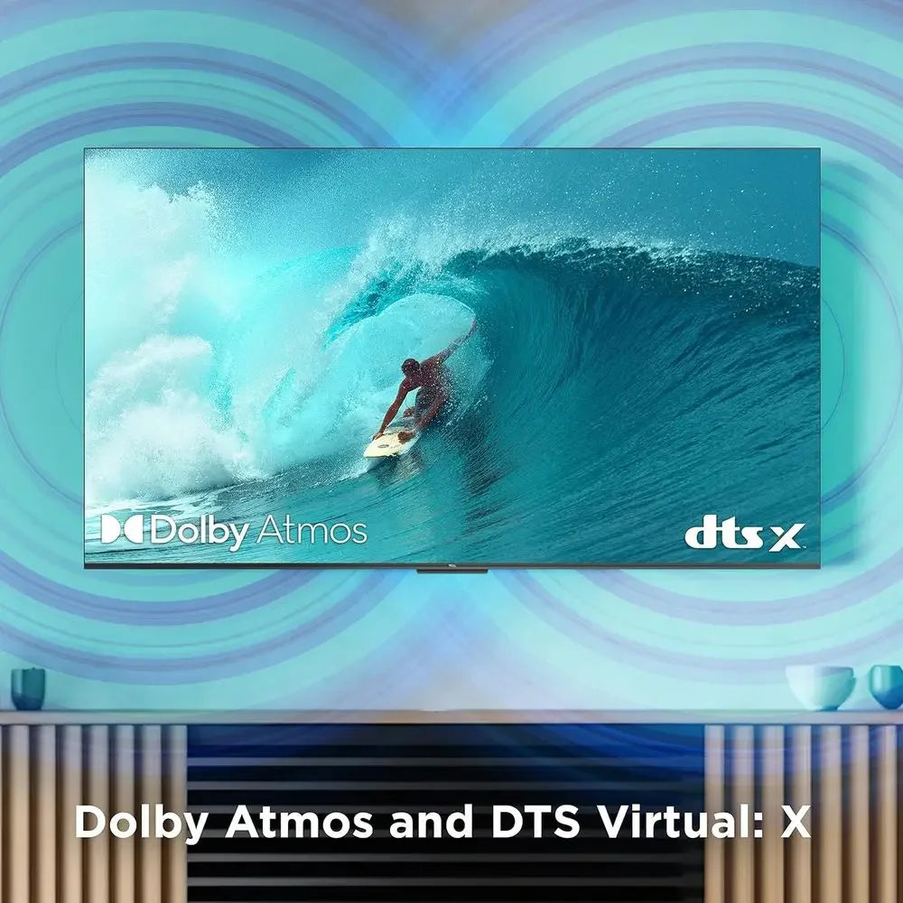 43-Inch Class S4 4K LED Smart TV with Google TV (43S450G, 2023 Model), Dolby Vision, HDR Pro, Dolby Atmos, Google Assistant Buil