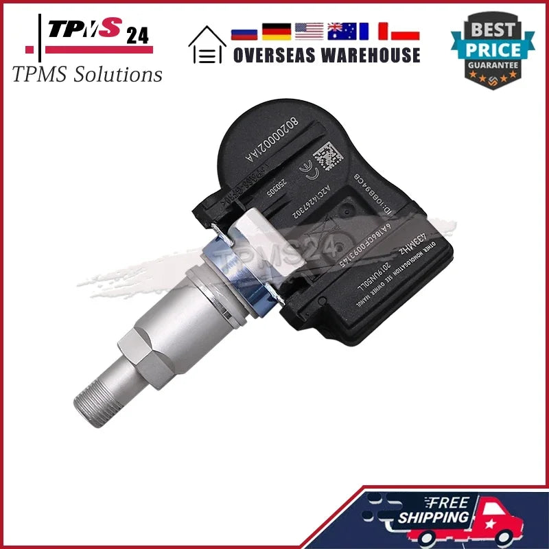 4PCS 433MHZ TPMS Tire Pressure Sensor 802000021AA For Chery Arrizo 5 GT Plus 5e 7 7e 8 EX GX e Fulwin A8 E3 Tiggo 3 3X 3xe 5 5e