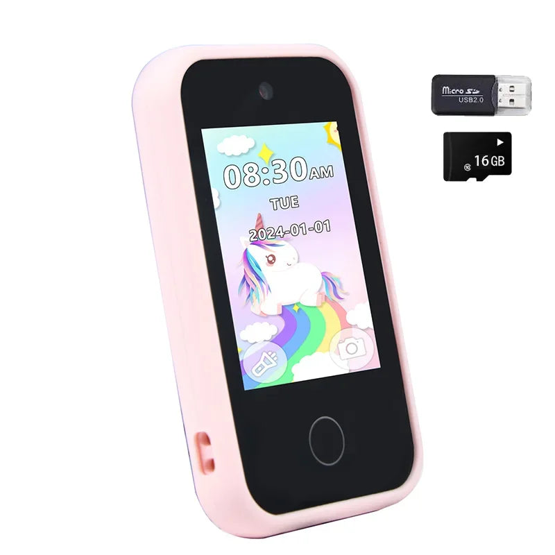 Kids Smart Phone Camera Educational Toys Musical Baby Mobile Selfie Camera MP3 Player Gifts Toys Children Phone