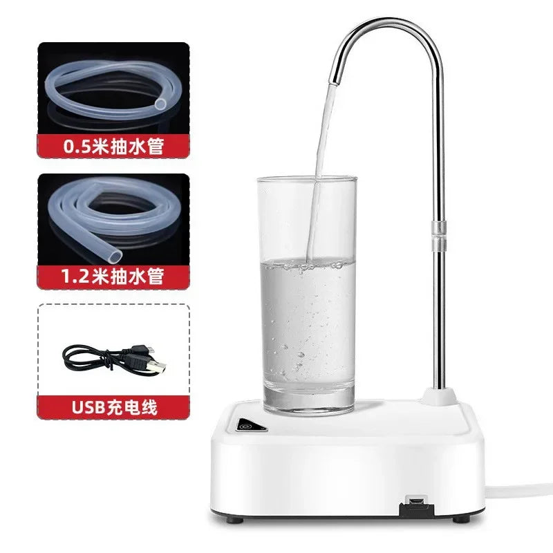 Desktop Water Bottle Dispensers Automatic Smart Electric Water Dispensers Universal Bottles USB Charging Household