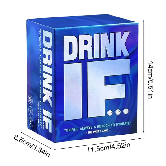 If You Drink... Adult Cocktail Party Game - For Friends and Family 600 A Funny Question, Fun Party and Card Game