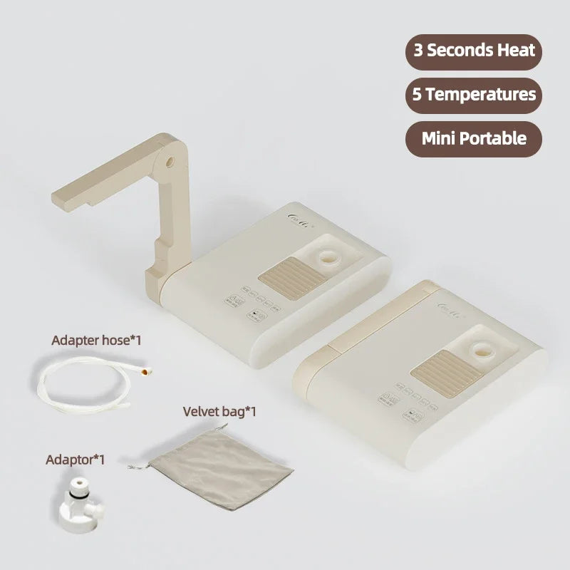 Portable 3 Seconds Fast Heating Water Dispenser Mini Electric Kettle Travel Office Home Tea Coffee Maker for Office Baby Milk