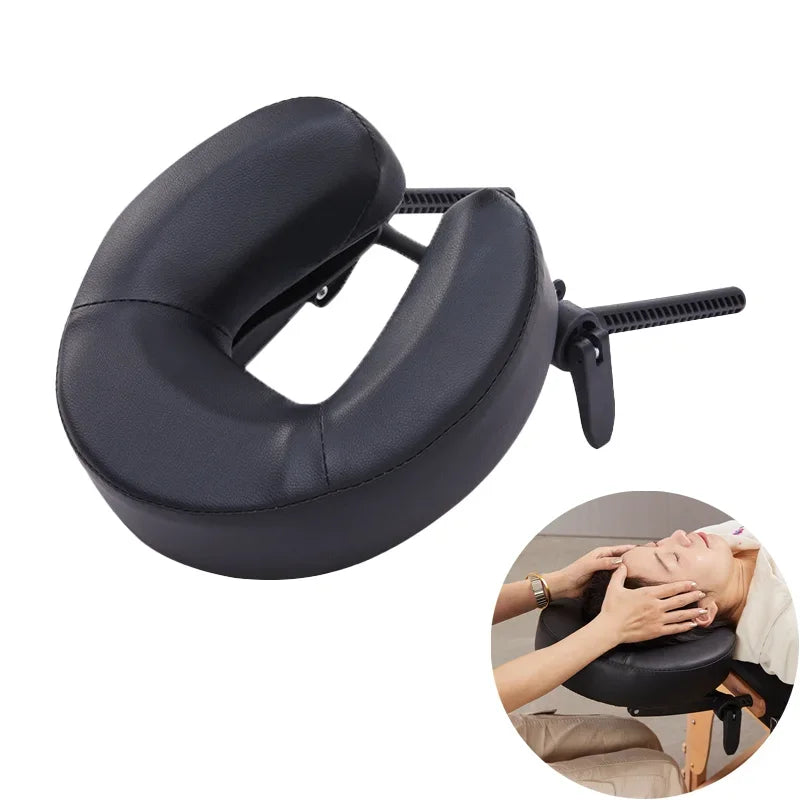 Massage Head Rest Kit for Bed Mattress with Memory Foam Face Down Pillow for Salon SPA Massage
