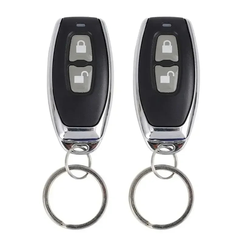 12V Universal Remote Control Entry System Car Central Control Lock with 4 Door Lock Actuators Keyless SMT Locate Parking