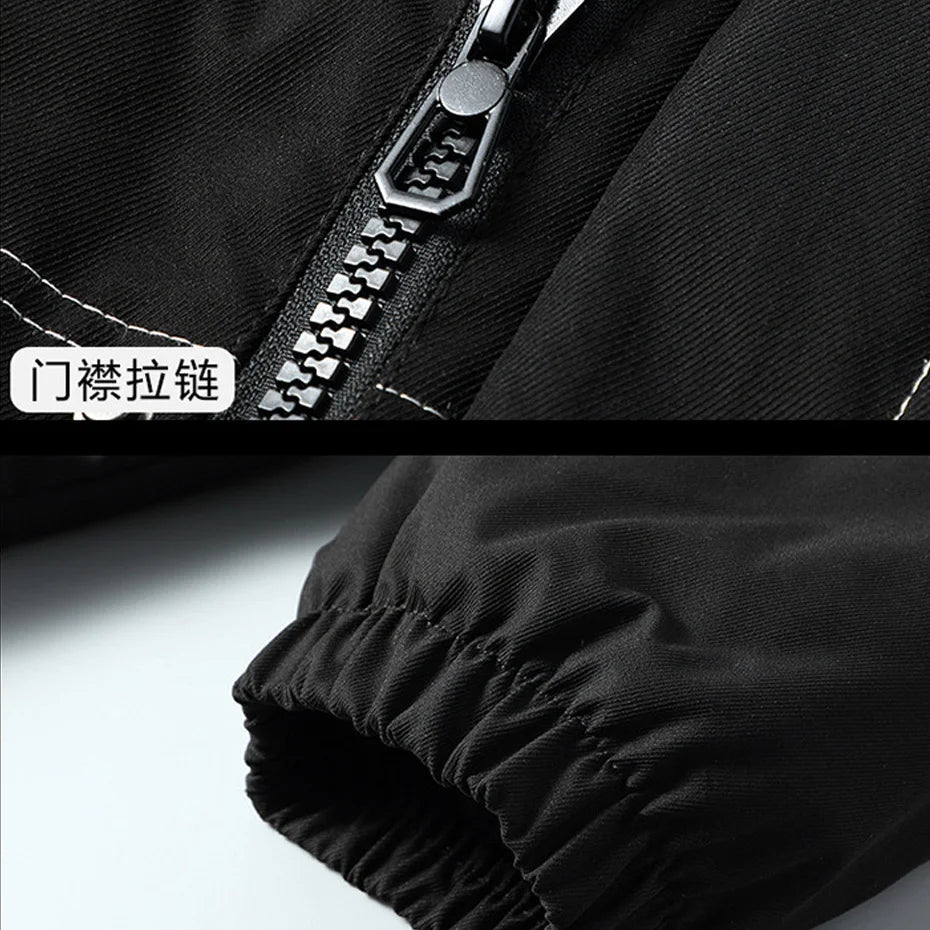 12XL 10XL Plus Size Parkas Men Winter Thick Jacket Coat Fashion Casual Cargo Parkas Male Big Size 12XL