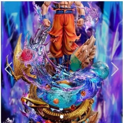 Dragon Ball Ultra Instinct Son Goku Anime Action Figure Pvc Model Desktop Ornaments Collection Statue Birthday Gift For Fans
