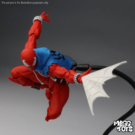 New Mess Toys Scarlet Spiderman Hero Anime Action Figures Red Spider Ben Reily Figurine Spider-Man Model Statue Kids Toy Gifts