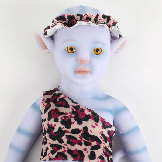 IVITA WG1810 16.53inch 1787g 100% Full Body Silicone Reborn Baby Dolls Lifelike Girl Avatar Baby Realistic Bebe Christmas Toys