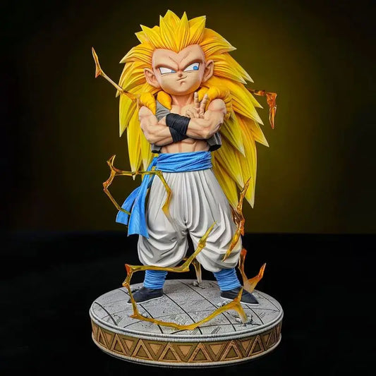 15cm Dragon Ball Z Gotenks Ssj3 Figure Super Saiyan 3 Gotenks Action Figures 25cm Pvc Statue Collection Model Toys Children Gift
