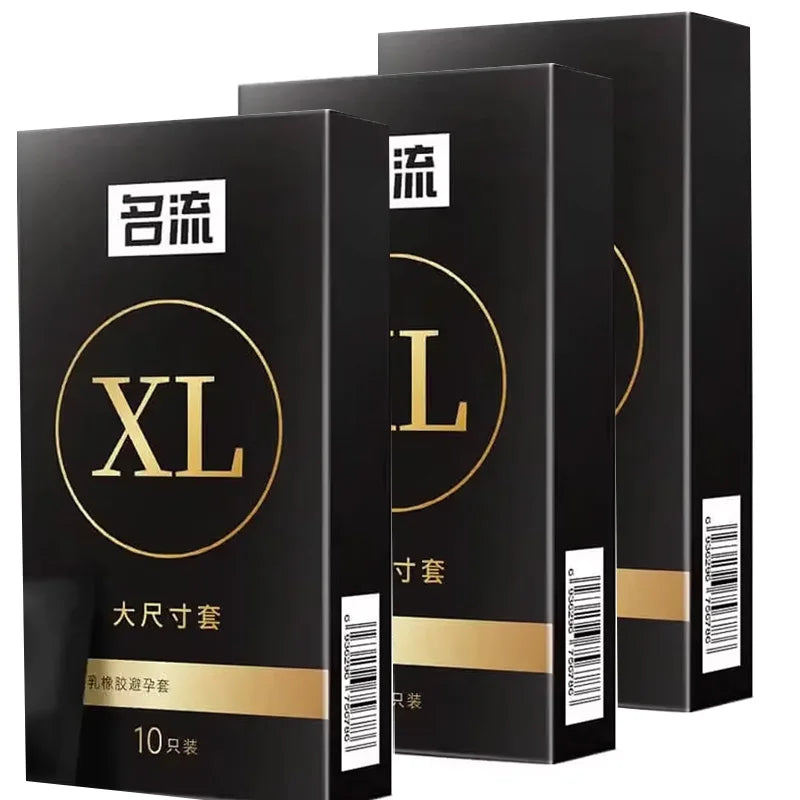 Condoms XL 55mm Large Size(10Pcs,20Pcs,30Pcs) - Sensational Penis Sleeve for Enhanced Performance and Intimate Moments