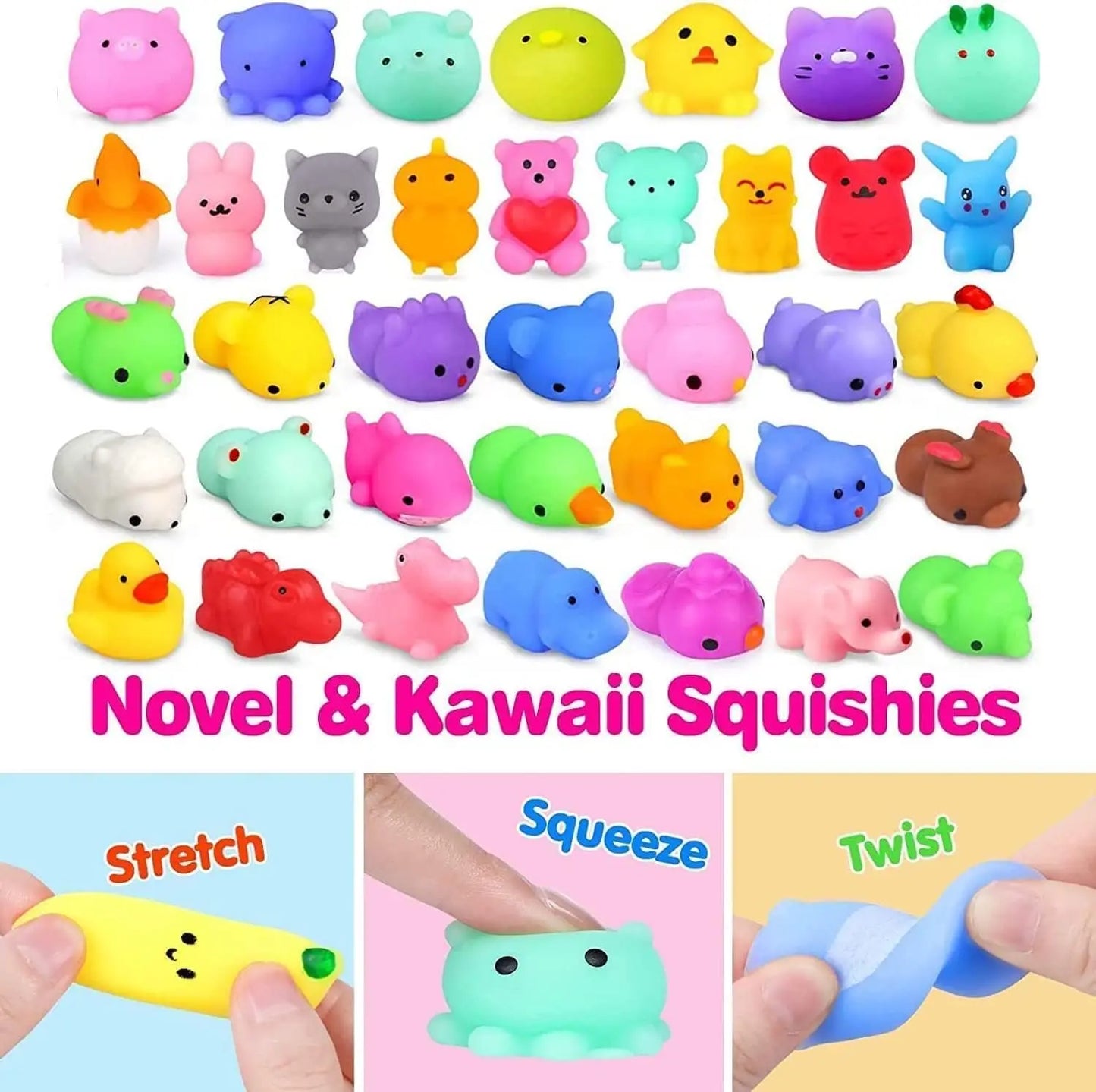 117 Pcs Party Favors Toy Assortment Pop Fidget Toy Pinata Filler Bulk Toys for Kids Birthday Party Present Souvenir Toys Gift