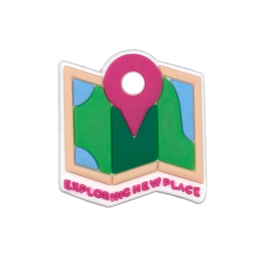 1/25PCS World Travel Theme PVC Shoe Charms for Clogs, Eiffel Tower, Passport, Globe DIY Accessories for Teens & Adults
