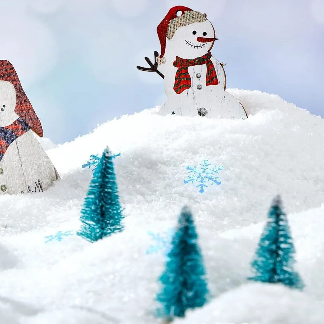 20g/50g Diy Model Making Artificial Dry Snow Powder for Christmas Scene Decor/Sandtable Landscape/Diorama/Military Wargaming
