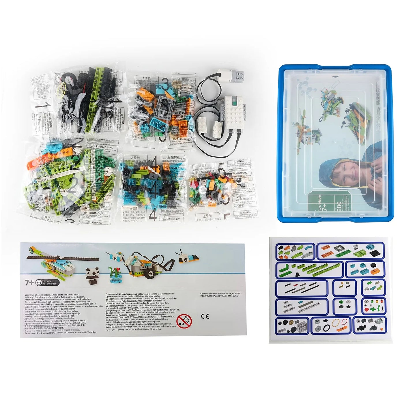 We.Do 2.0 Core Set Programming Robot 45300 Electronic Building Blocks DIY High-tech Educational Toys Children's Gift