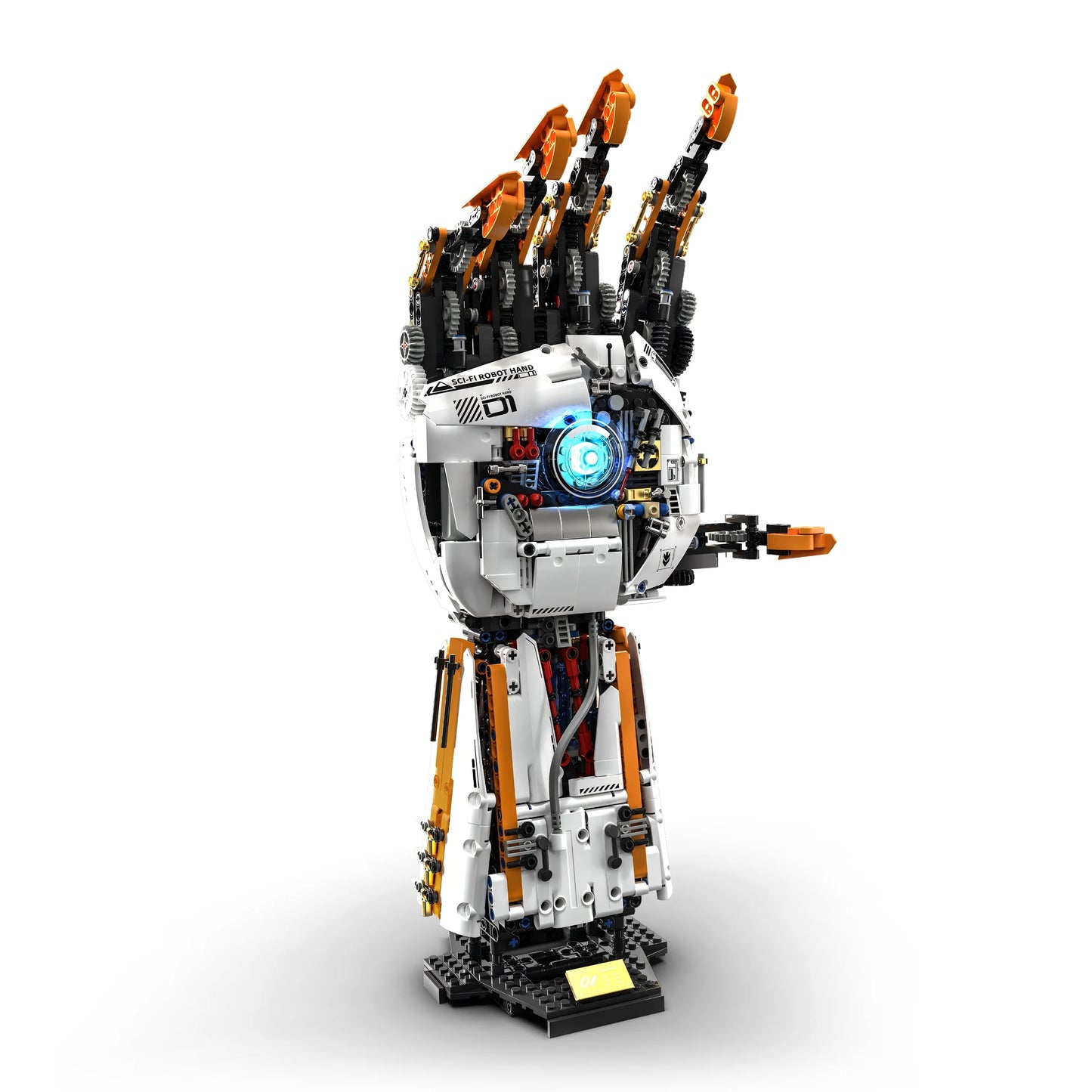 1628PCS RC Mechanical Arm MOC Building Blocks DIY Electric Robot Arm Model STEM Educational Toy Adults Birthday Gift