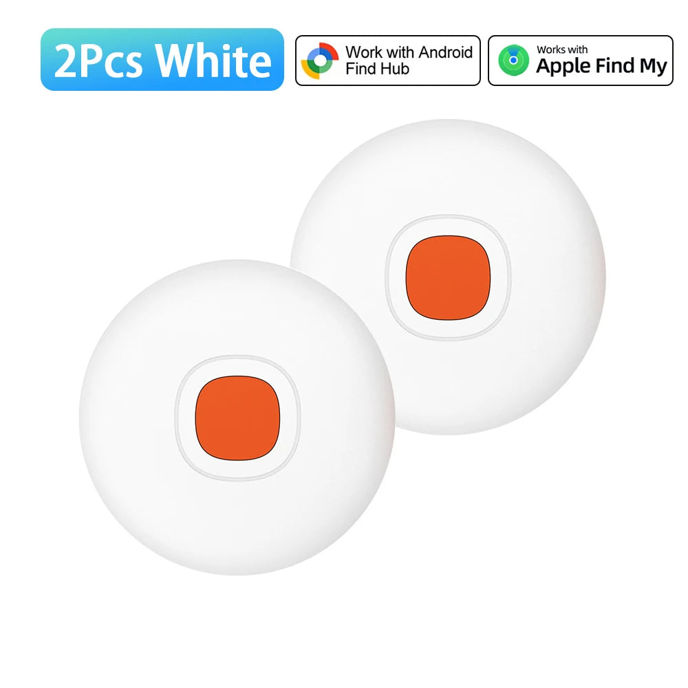 Anti-loss Smart GPS Tracker Locator Dual System Waterproof For iPhone&Android phones Works With Apple Find My Android Find Hub