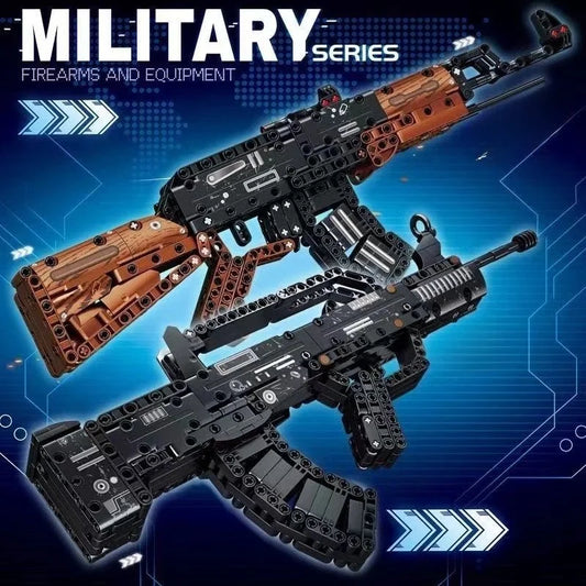 98K Building Blocks Gun Model, DIY Educational Assembly Toy, Creative Brick Set, Perfect Father’s Day Gift